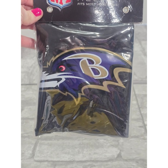 New Baltimore Ravens Helmet Inflatable Wearable One Size Fits Most Logo Licensed - Picture 3 of 4